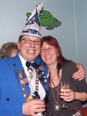 der präsident und Frau Jansen Schleicher