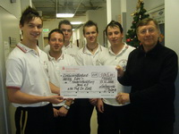 Spendenübergabe der Leibgarde