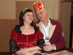 Büttenredner Susann und Axel Götze