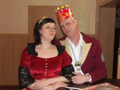 Axel und Susann Götze in der Bütt