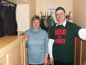 der Garderobendienst