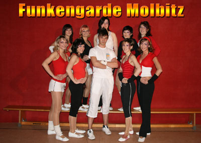 die Funkengarde letztes Jahr