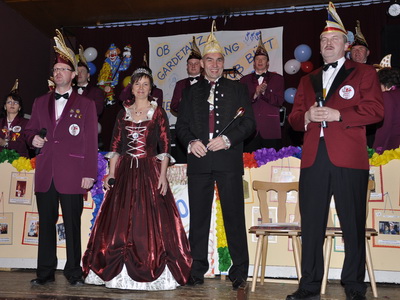 das Oppurger Prinzenpaar, Sabine I und Armin I.