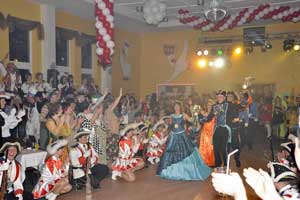 ein großes Bild des Molbitzer Prinzenpaares