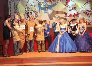 Orlanixen zum Auftritt