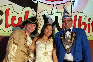 das Neunhofener Prinzenpaar der 32. Session, Prinz Alexander I und Prinzessin Jenny I