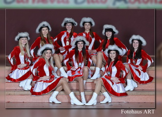 Die Molbitzer Funkengarde in der 57. Session