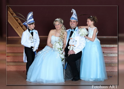 das Molbitzer Prinzenpaar, Prinz René II. und Prinzessin Sandra I.