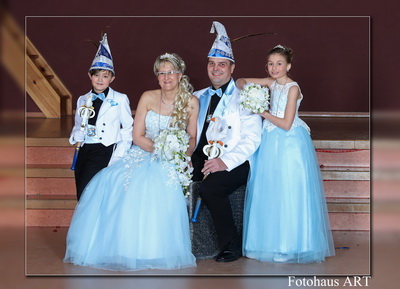 Das Molbitzer Prinzenpaar der 57. Session, Prinz René II. und Prinzessin Sandra I.