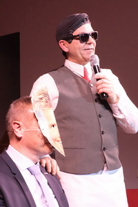 Kellner Stefano und unser Bürgermeister Ralf Weise