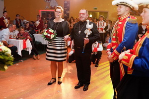 Prinz Mike I. und Prinzessin Ramona I. bei der Prinzenproklamation Prinz Mike I. und Prinzessin Ramona I. bei der Prinzenproklamation