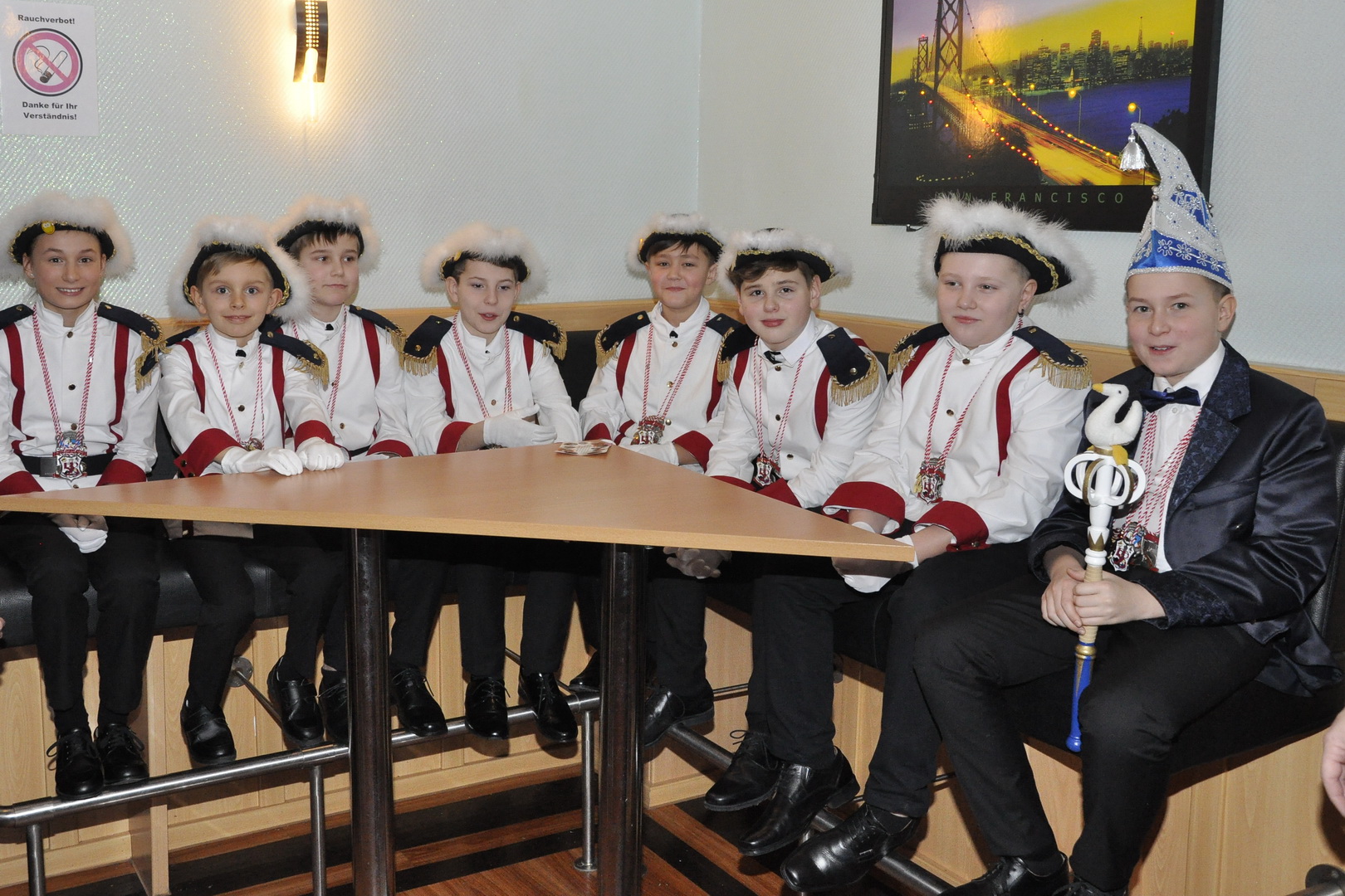 Die JuniorenLeibgarde in der 59. Session des Molbitz e.V.