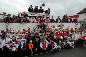 Der CCM beim Karnevalsumzug 2020