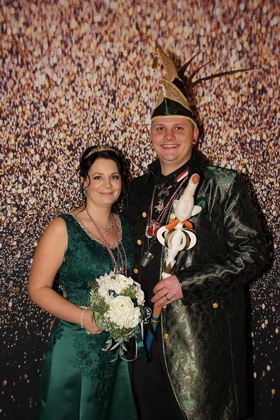 Das Molbitzer Prinzenpaar der 59. Session, Prinz Phillip I. und Prinzessin Julia I., Julia und Phillip Plott