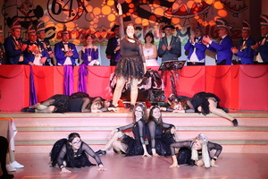 Die Funkengarde in der 64. Session