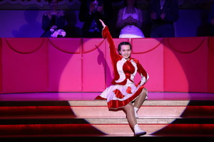 Das Molbitzer Tanzmariechen Lina van den Elsen