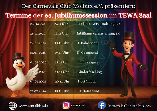 die Veranstaltungen des CCM in der 65. Session