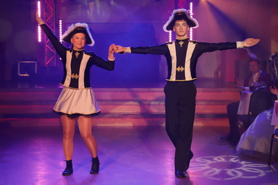 Das Raniser Gardetanzpaar zu Gast beim CCM