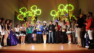 Zweiter Teil der Gratulationsrunde der Vereine zur 1. Jubiläumsveranstaltung anläßlich 65 Jahre CCM